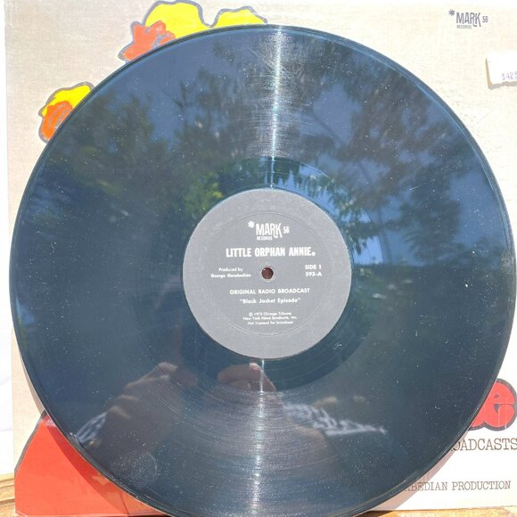 Little Orphan Annie Original Radio Broadcasts 1972 Vinyl Record - Picture 4 of 4